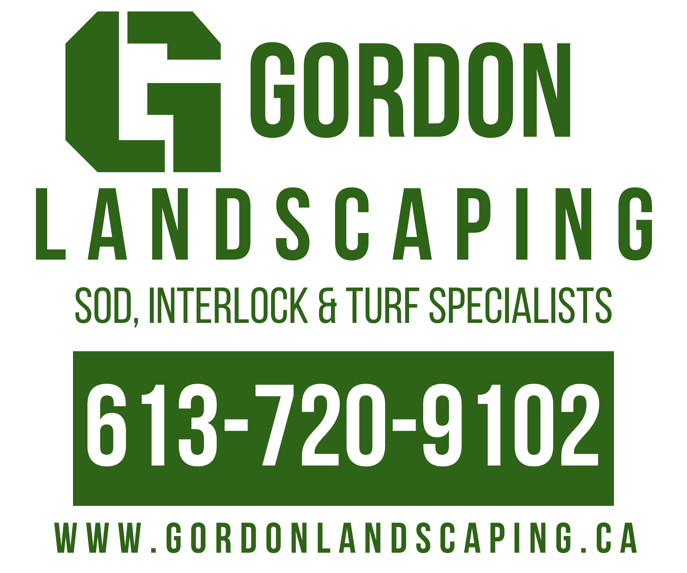 Gordon Landscaping project