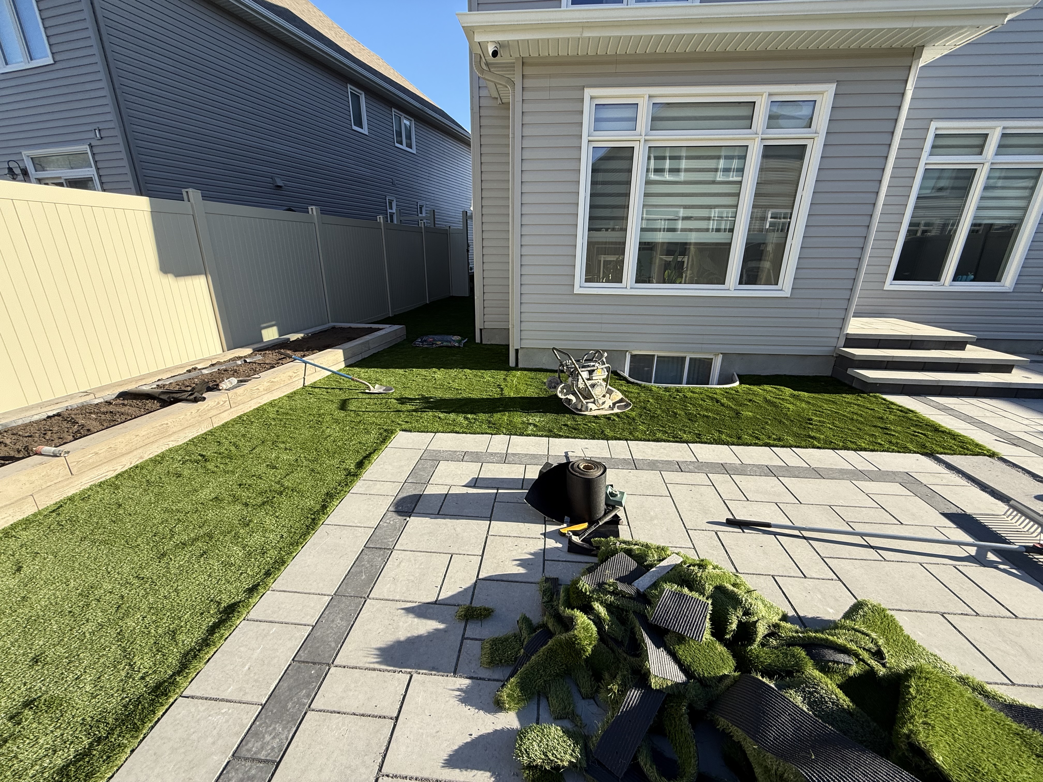 Gordon Landscaping project