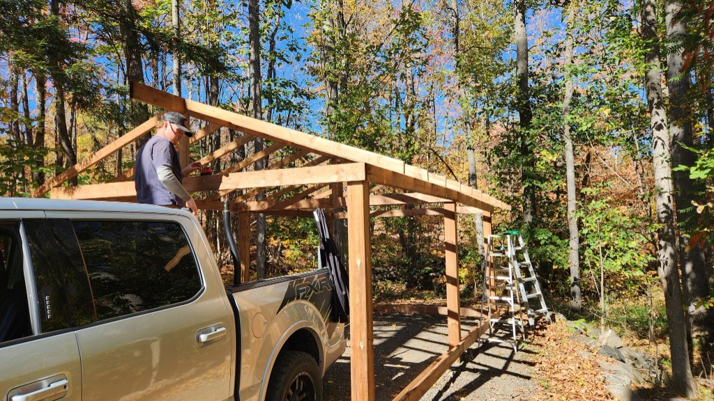 Custom carport construction - Gordon Landscaping